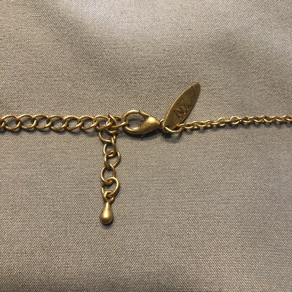 NY & Co Goldtone Necklace NEW - Picture 4 of 4